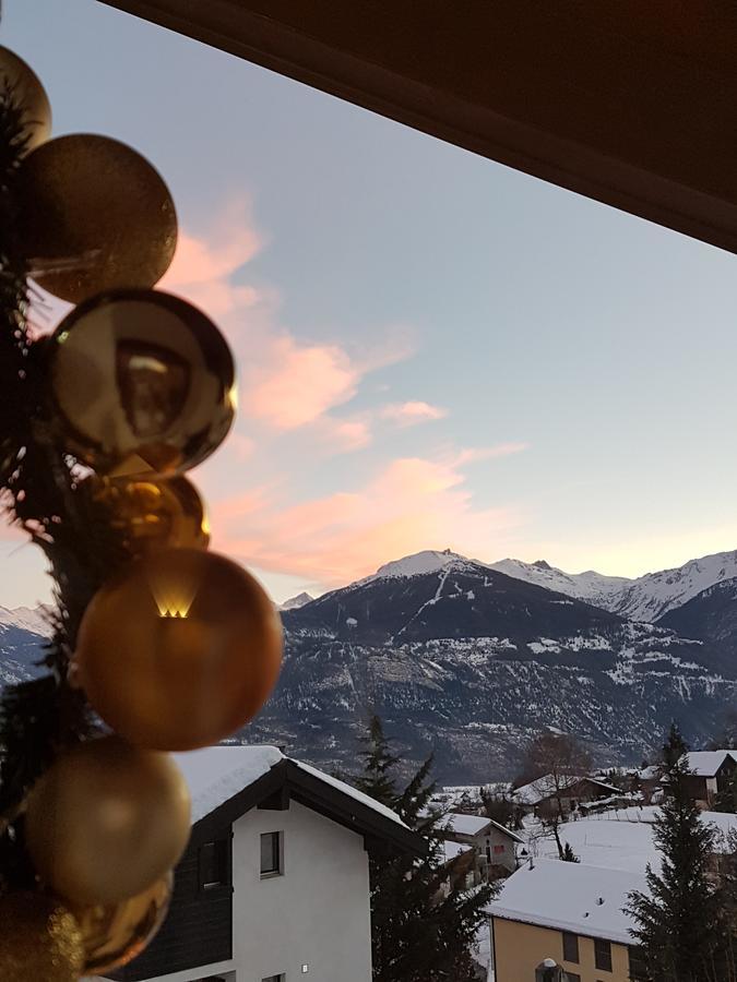 Apartament Mollens Chalet Crans-Montana Zewnętrze zdjęcie