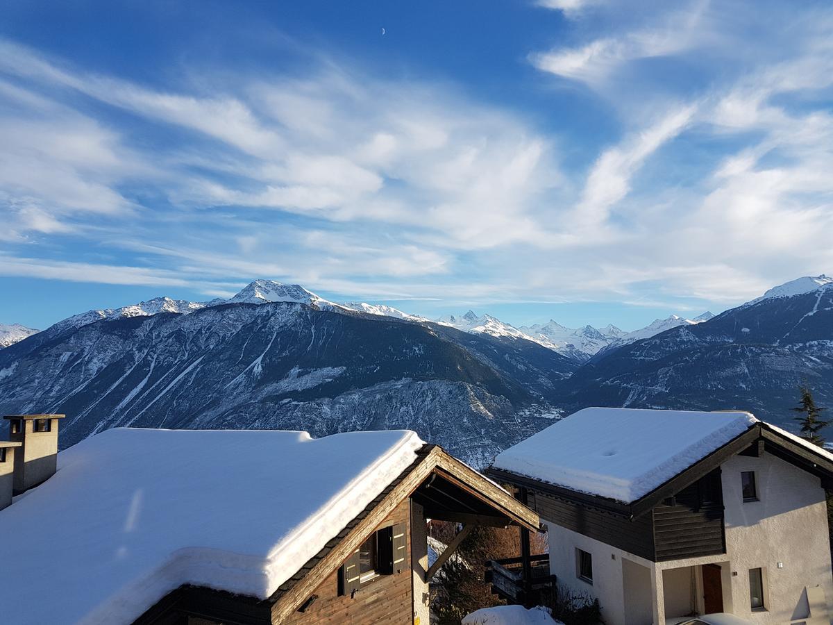 Apartament Mollens Chalet Crans-Montana Zewnętrze zdjęcie