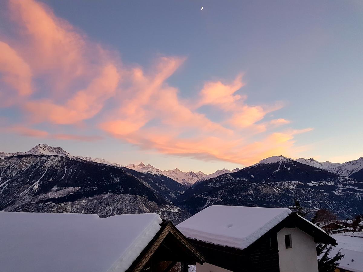 Apartament Mollens Chalet Crans-Montana Zewnętrze zdjęcie